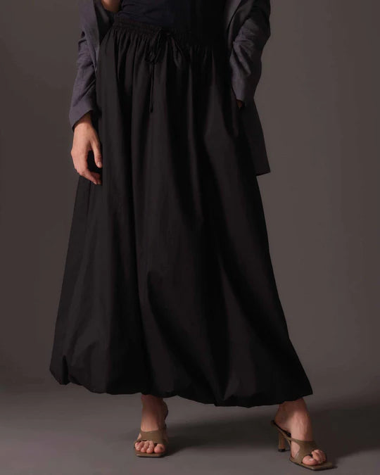 Poplin Maxi Skirt