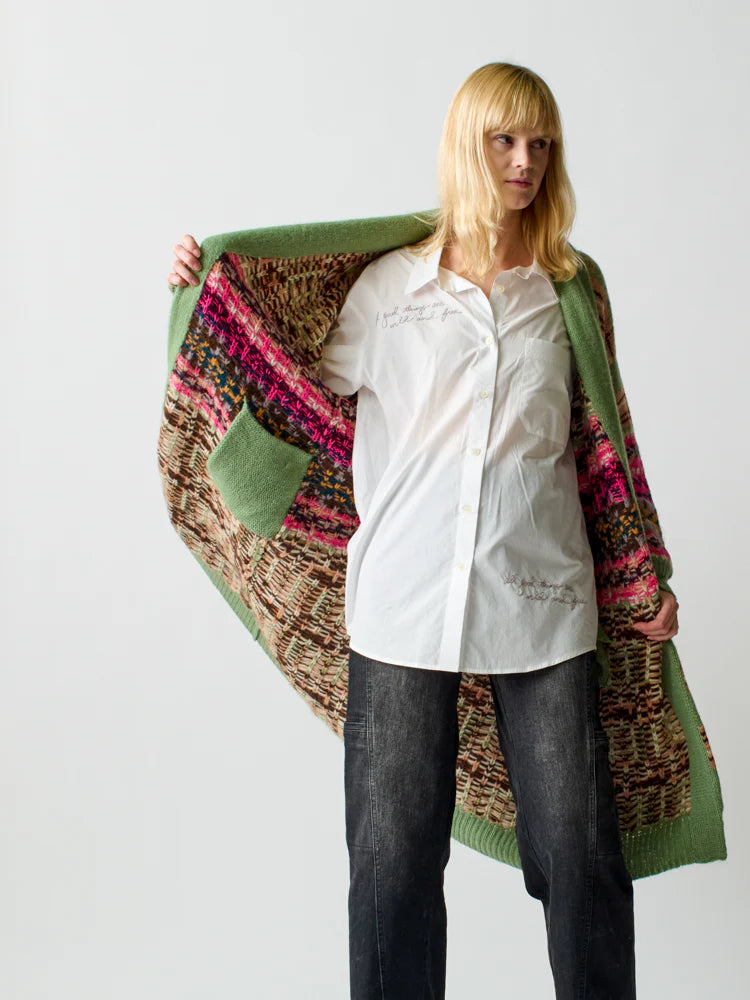 Bianca Plaid Fair Isle Robe