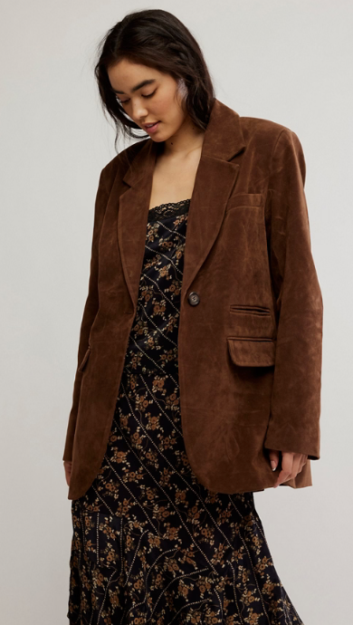 Paper Cut Vegan Blazer