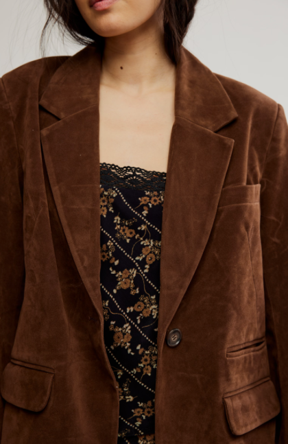 Paper Cut Vegan Blazer