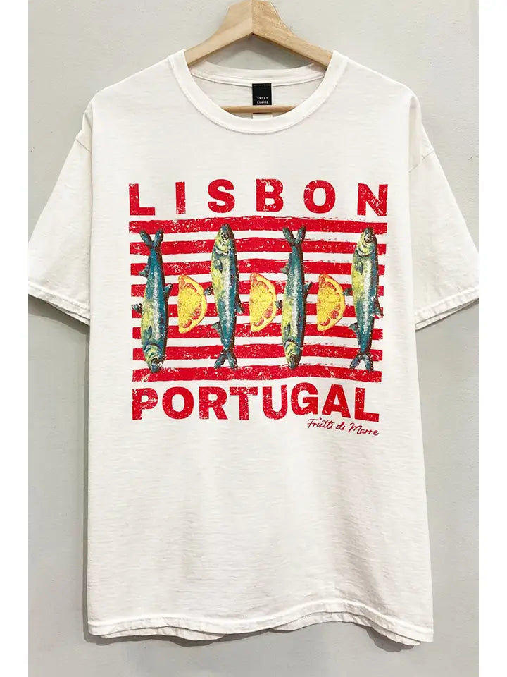 Lisbon Portugal Graphic Tee