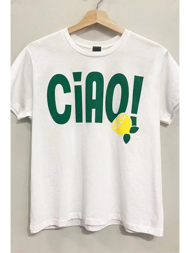 Ciao Lemon Boyfriend Tee