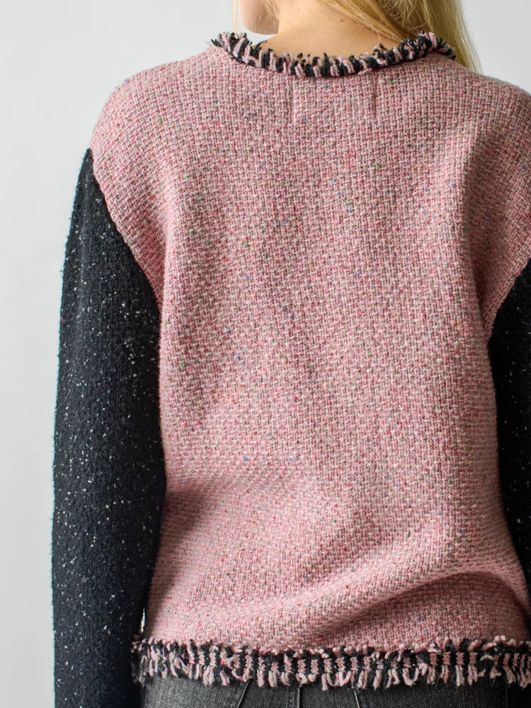 Onassis Knit Tweed Jacket
