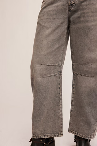Good Luck Mid Rise Barrel - Falcon Grey