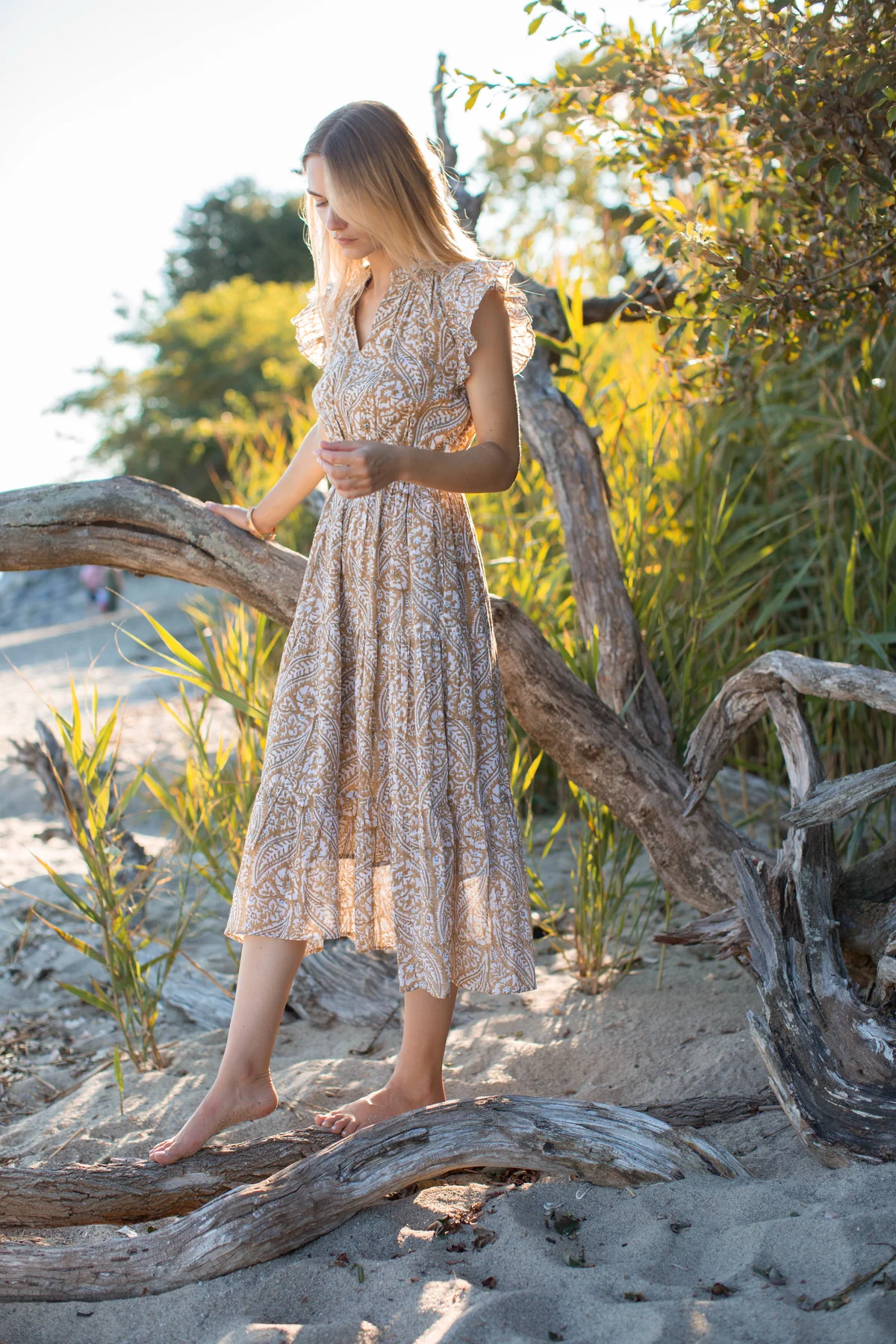 Aurelie Dress - Limoges Tinsel