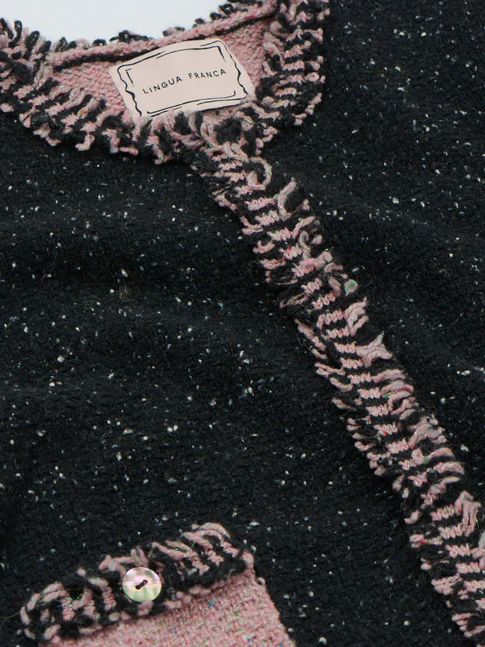 Onassis Knit Tweed Jacket