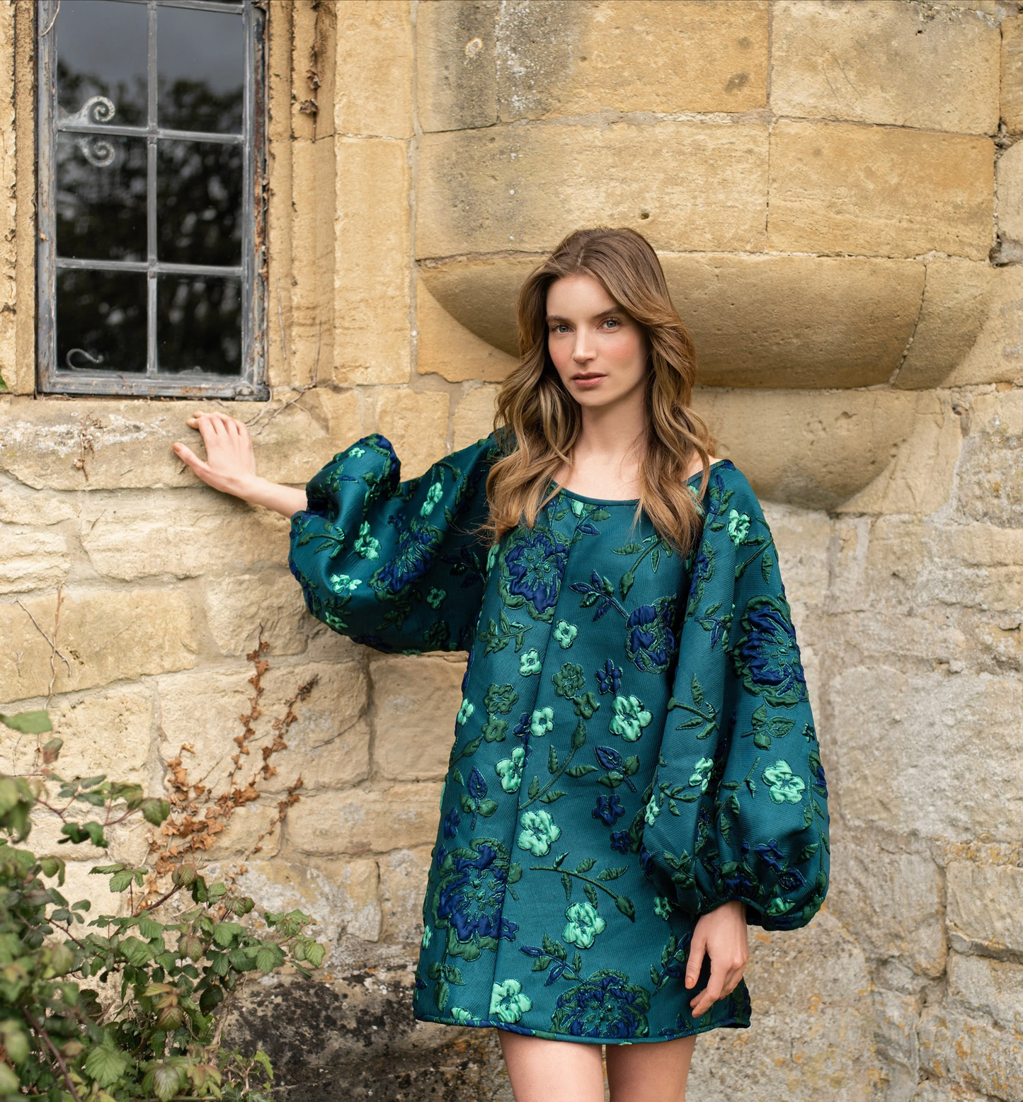 Monochrome Green Good Luck Dress
