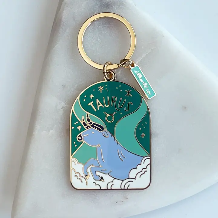 Zodiac Enamel Keychains