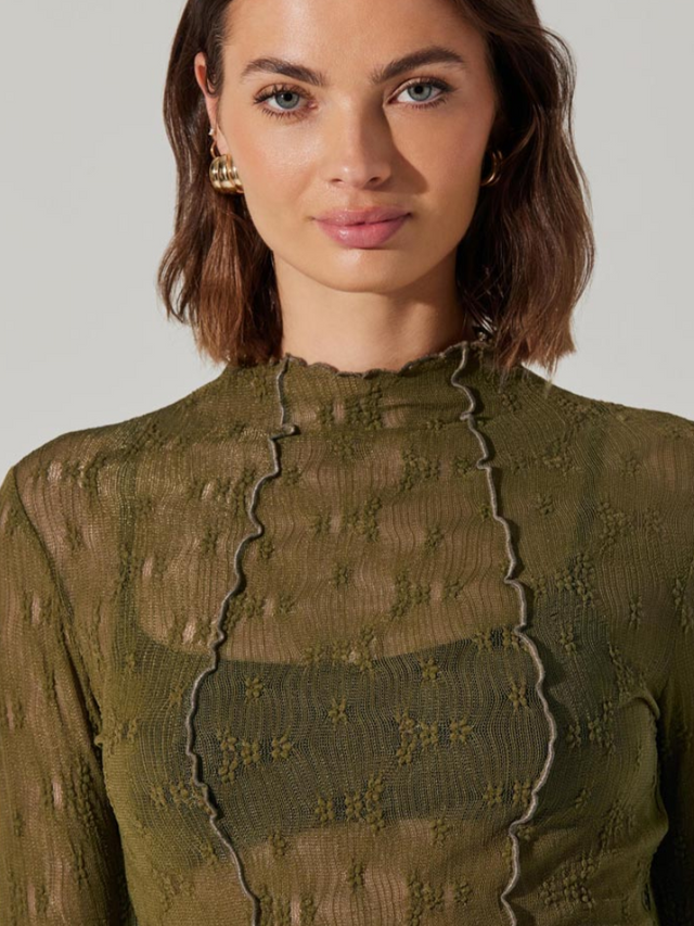 Colleen Top - Olive