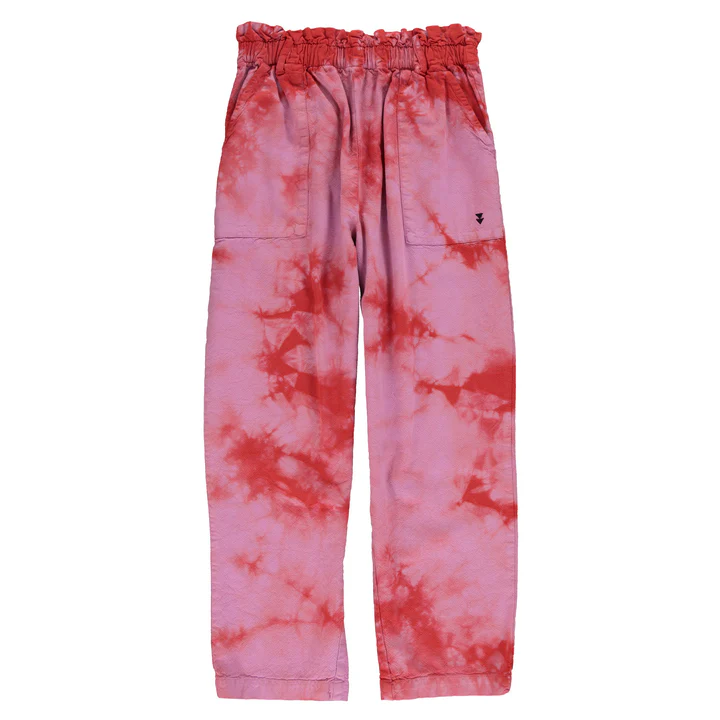 Pink & Red Tie Dye Trousers