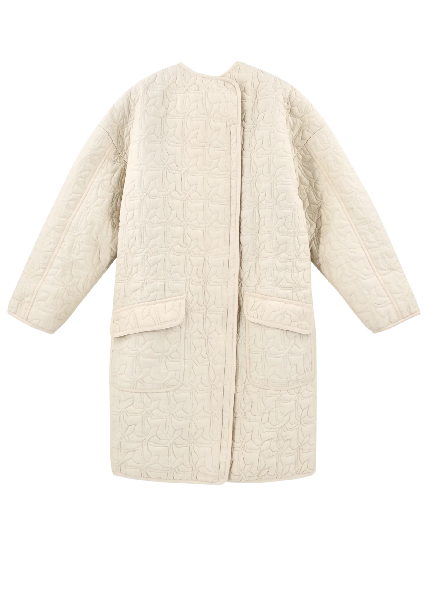 Juneau Jacket in Snow Parquet