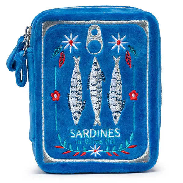 Velvet Jewelry Zip Case