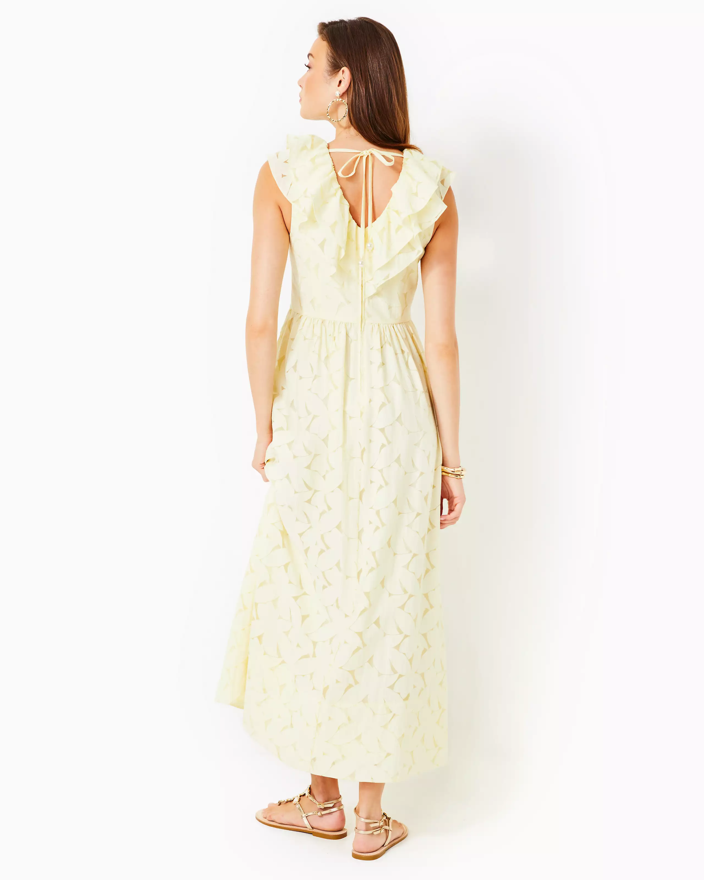 Ritamarie Ruffle Maxi Dress