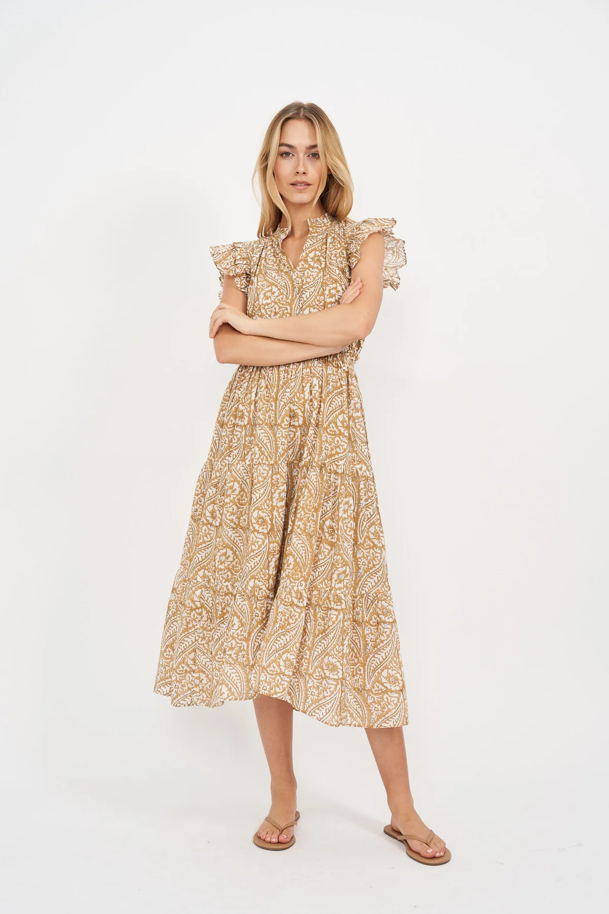 Aurelie Dress - Limoges Tinsel