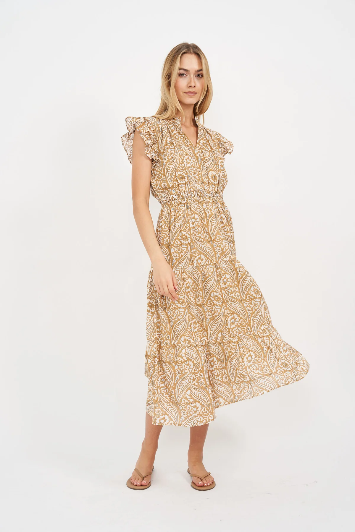 Aurelie Dress - Limoges Tinsel
