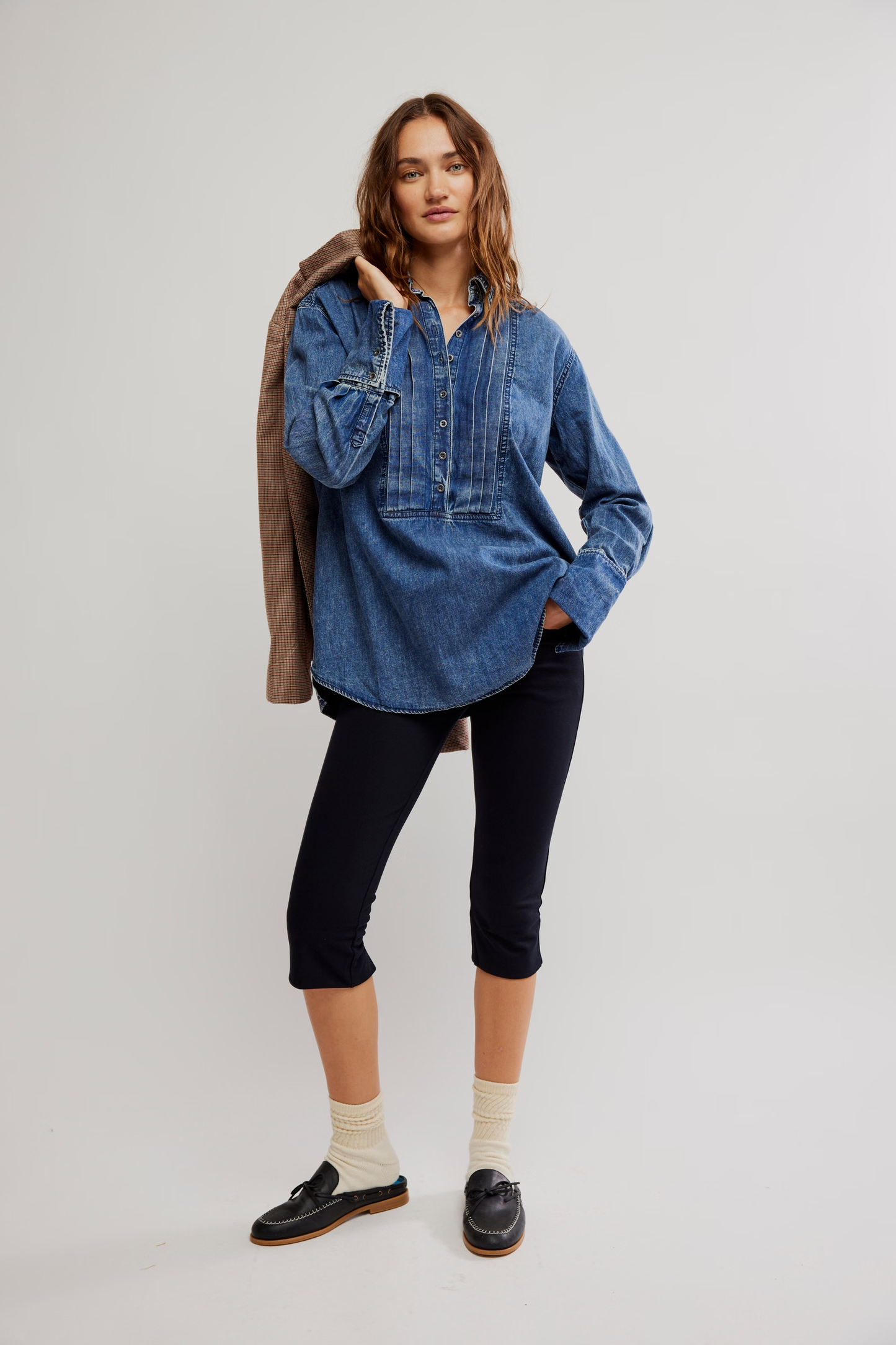 After Hours Denim Top