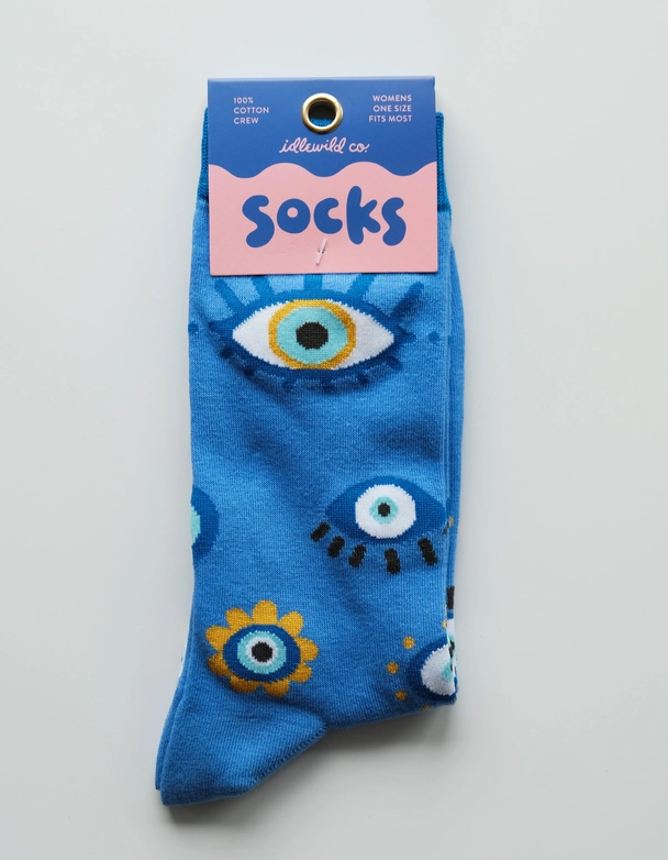 100% Cotton Women's Crew Socks