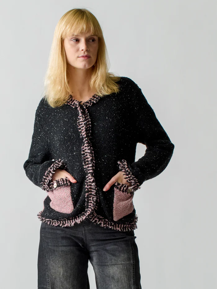 Onassis Knit Tweed Jacket
