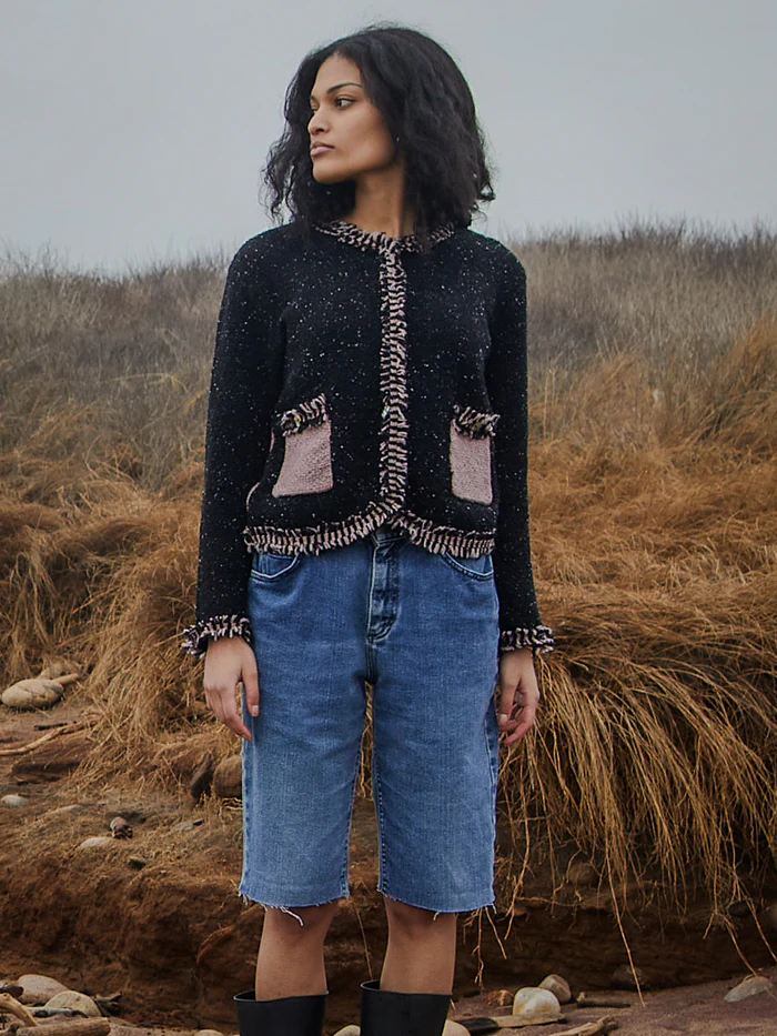 Onassis Knit Tweed Jacket
