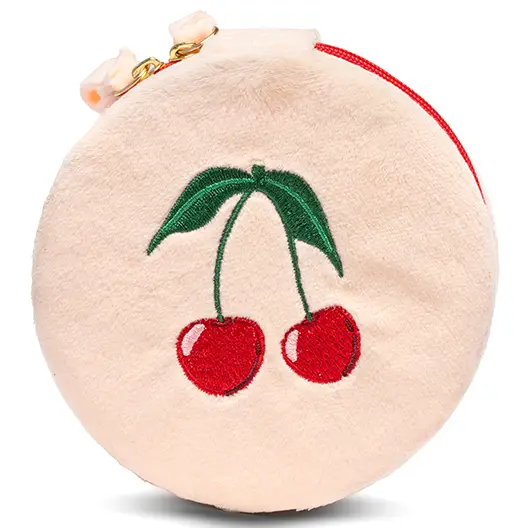 Velvet Jewelry Zip Case