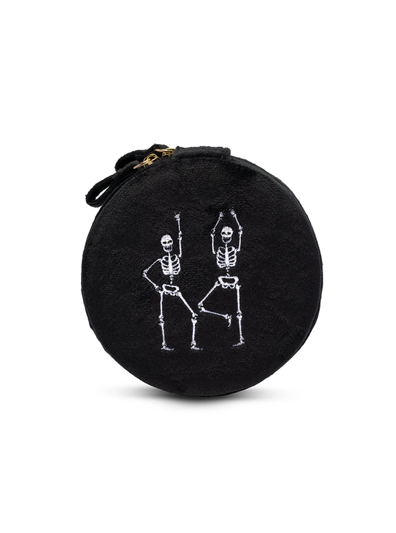 Velvet Jewelry Zip Case