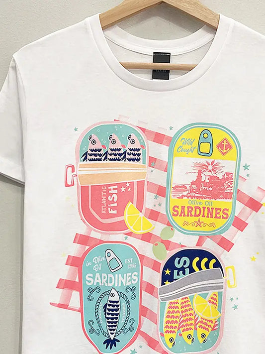 Sardine Picnic Graphic Tee