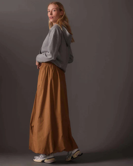 Poplin Maxi Skirt