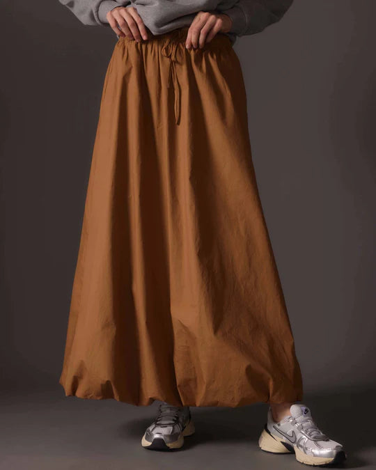 Poplin Maxi Skirt