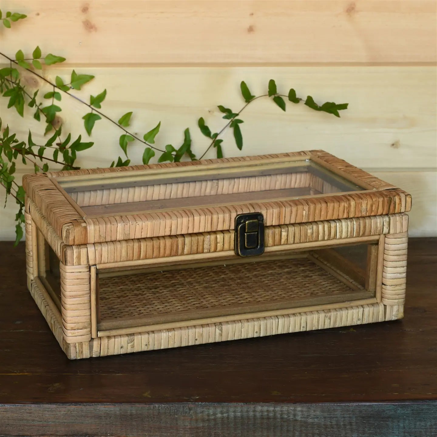 Rattan Cayman Case - Rectangle