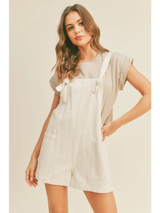 Linen Short Overall