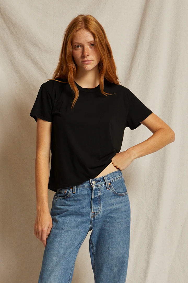 Harley Cotton Boxy Crew Tee