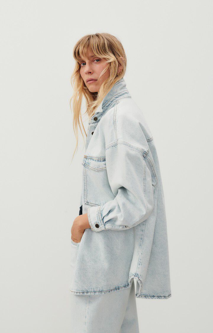 JOYBIRD DENIM SHIRT | WINTER BLEACHED