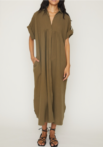 Mila Dress | Olive