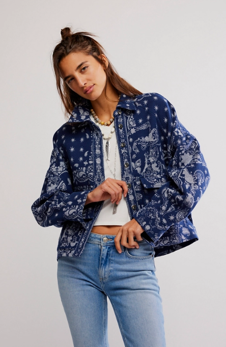 Bandana Jacquard Shirt