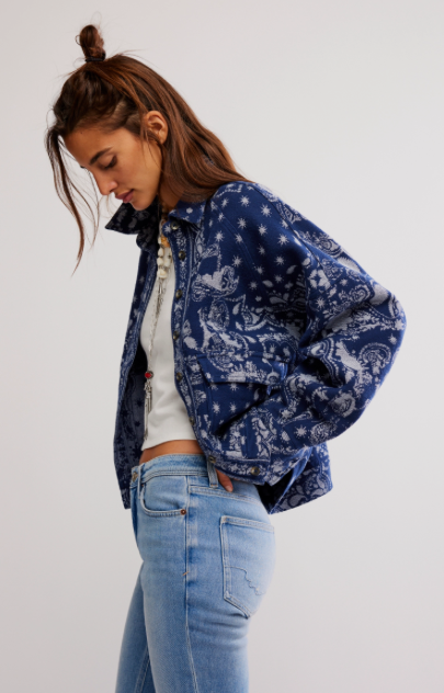 Bandana Jacquard Shirt