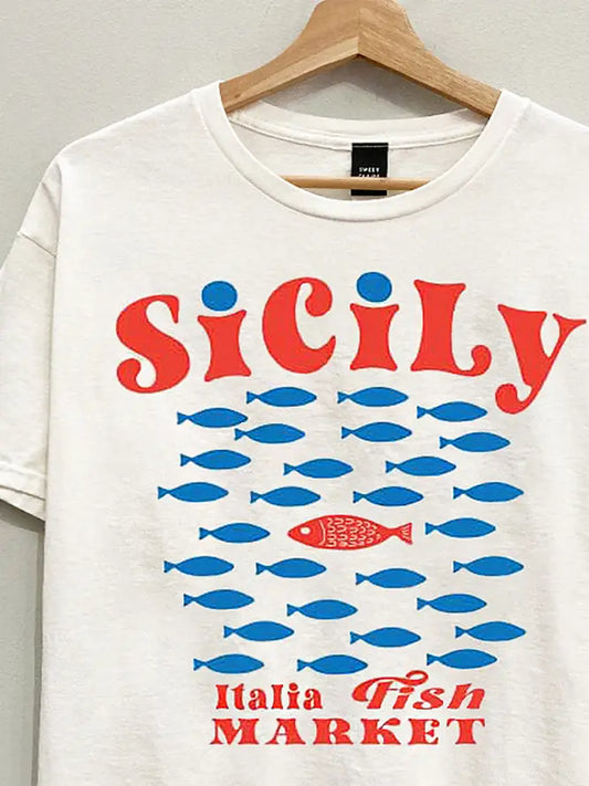 Sicily Graphic Tee