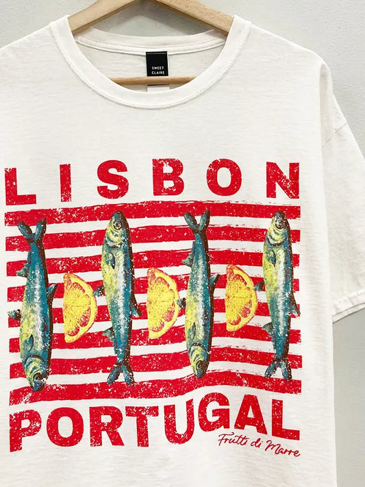 Lisbon Portugal Graphic Tee