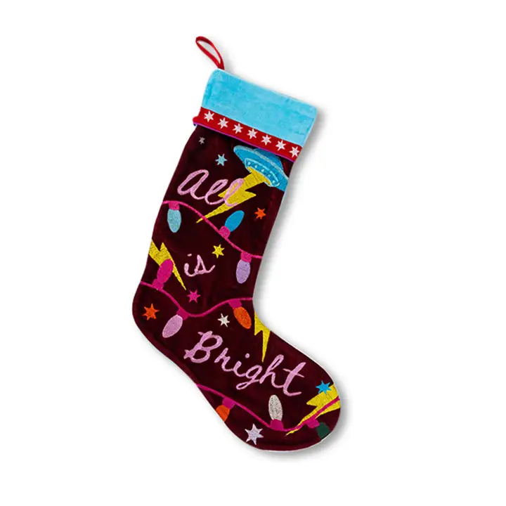 Embroidered Stocking