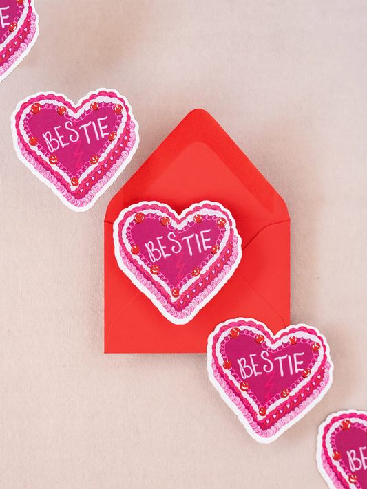 Bestie Cake - Greeting Card