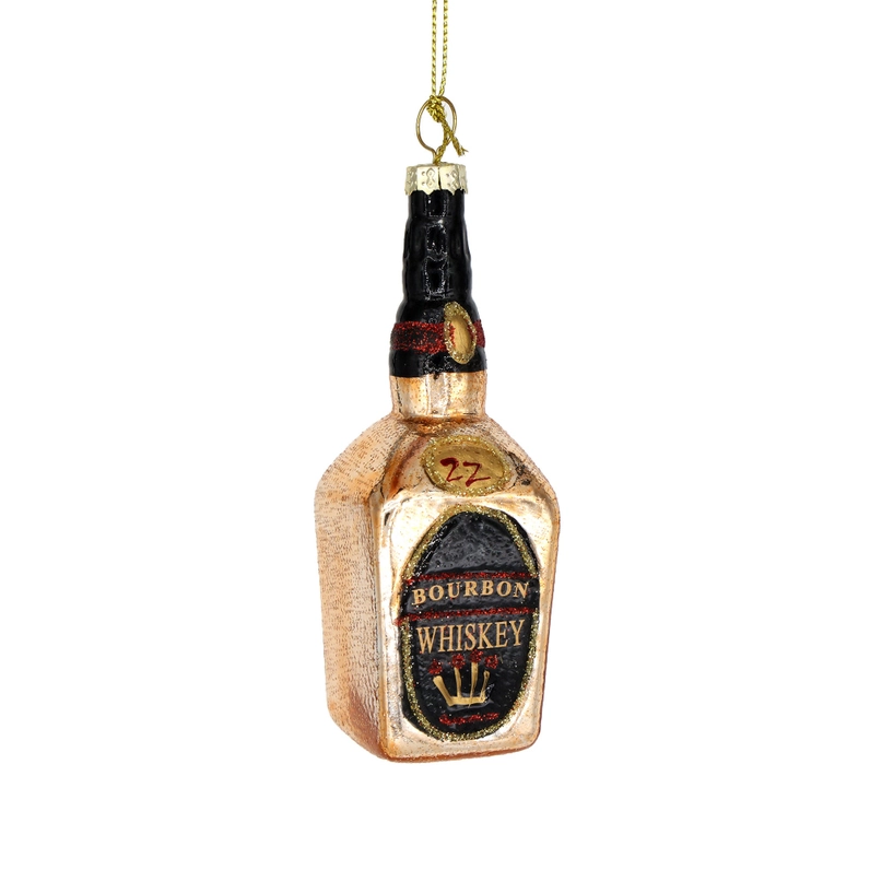 Hand Painted Whisky Christmas Ornament