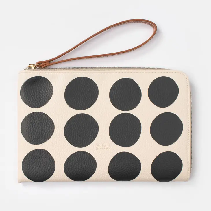 Polka Dot Mono Pouch