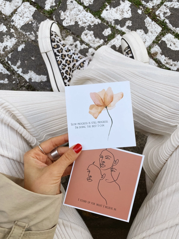 Daily Affirmation Cards - Positive Words for Women