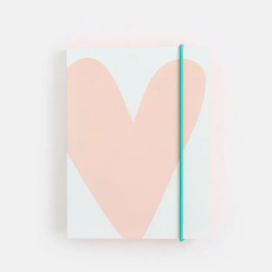 Nude Heart Small Notebook