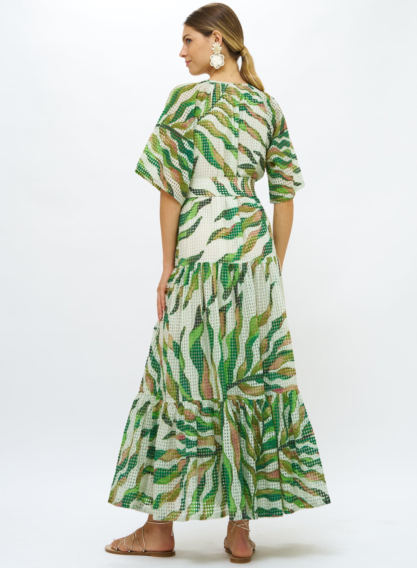 Raglan Belted Maxi
